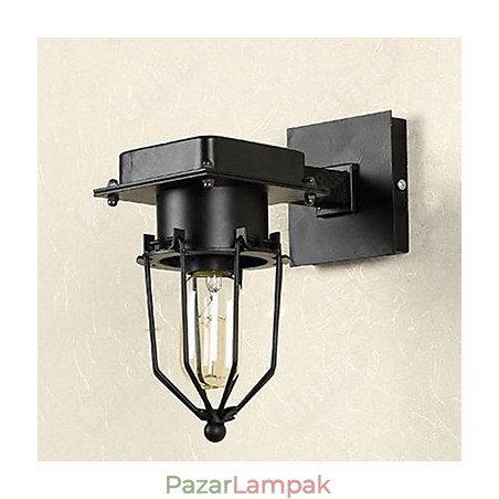 Loft ipari retro fali egyfejes fali lámpa Loft ipari retro fali egyfejes fali lámpa
