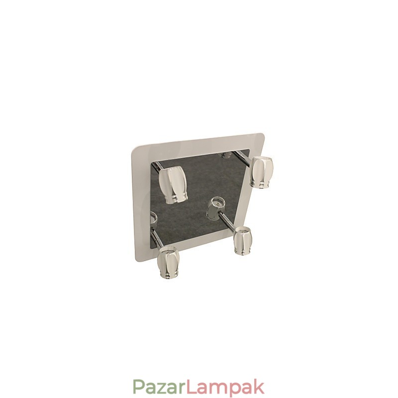 Modern króm fali lámpák fürdőszobai lámpák 4 lámpával