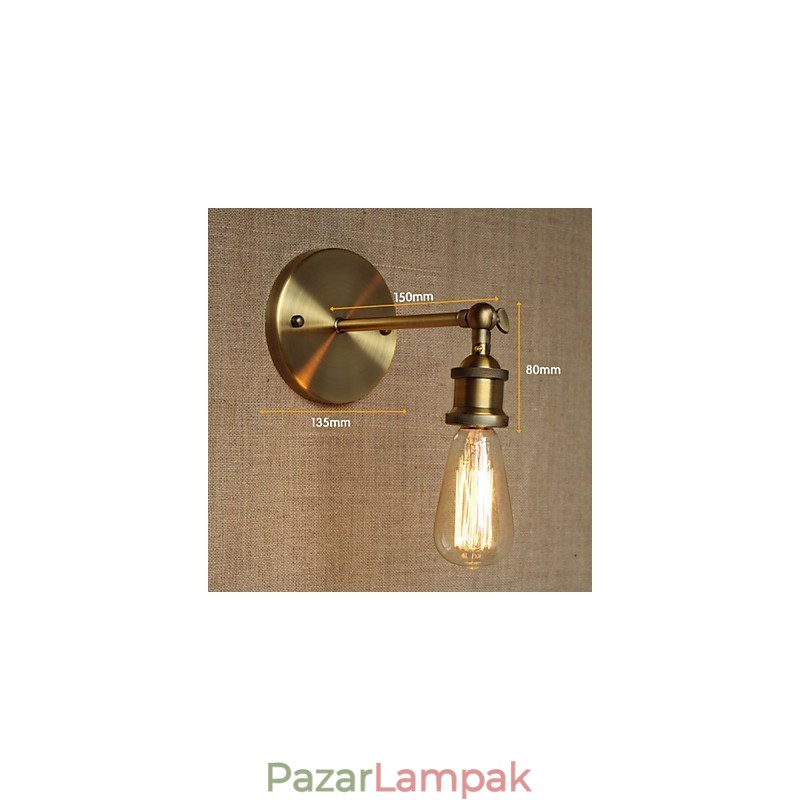 Amerikai Vintage Bronz Retro Modern Előkelő étterem Bár Kávézó Tea Nightclubs Iron Wall