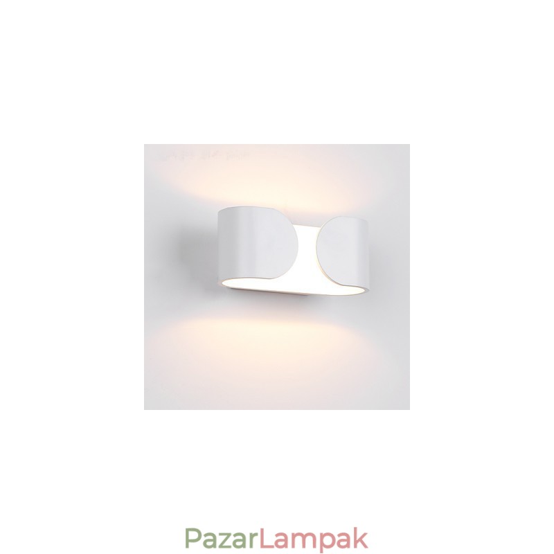 6 W-os fali lámpák modern kortárs fémből