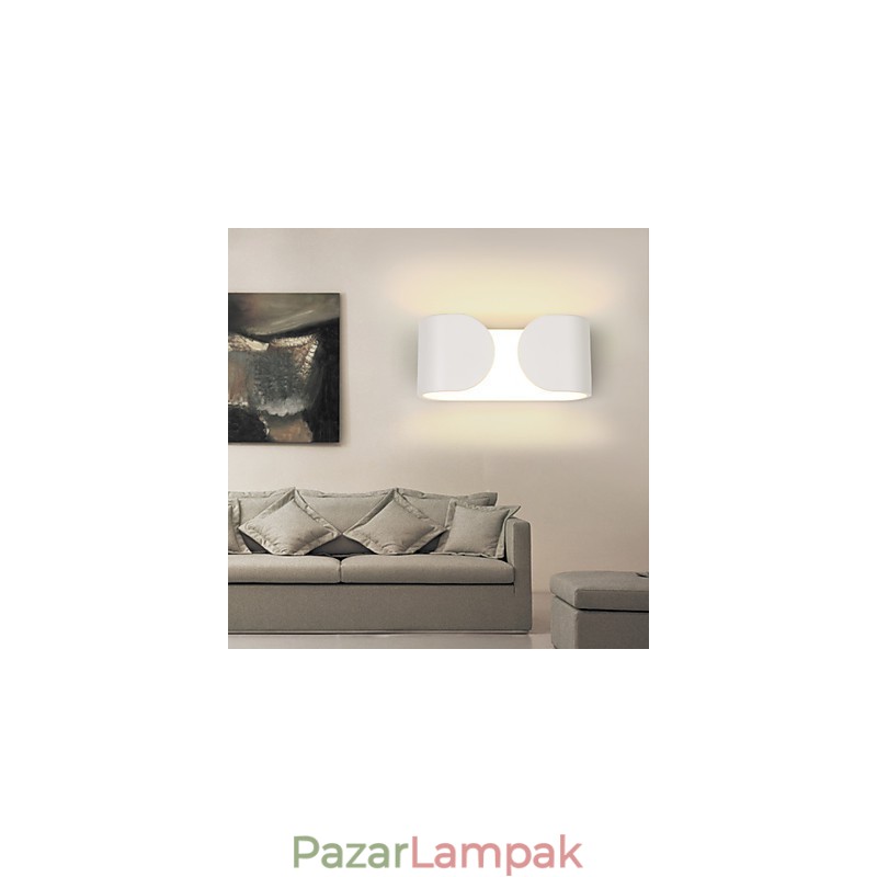 6 W-os fali lámpák modern kortárs fémből