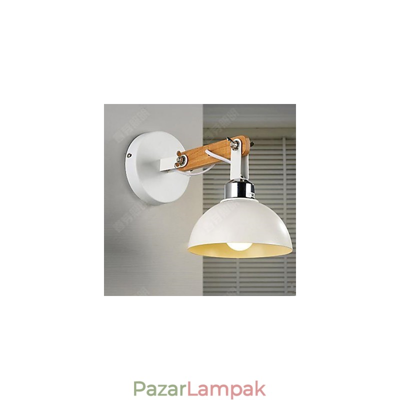 Amerikai kreatív tömörfa hálószoba folyosó lépcső Lámpa Lámpa Az ágy fejének fali lámpa