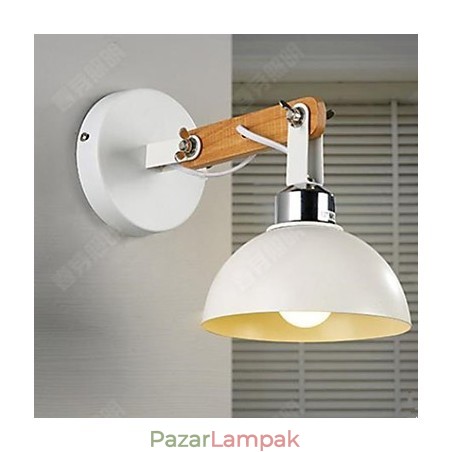 Amerikai kreatív tömörfa hálószoba folyosó lépcső Lámpa Lámpa Az ágy fejének fali lámpa