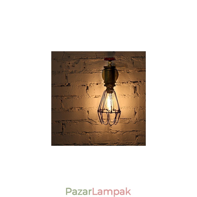 Vintage ipari vízcső fali lámpák Loft Edison Light bár étterem fali lámpatestek világítás