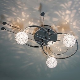 Modern, modern, galvanizált süllyesztett tartó