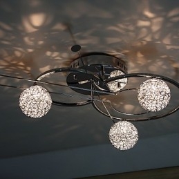 Modern, modern, galvanizált süllyesztett tartó