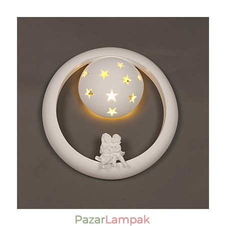 Édes lelkipásztori gipsz szórakoztató gyerekszoba tornác fali lámpái Édes lelkipásztori gipsz szórakoztató gyerekszoba tornác fali lámpái