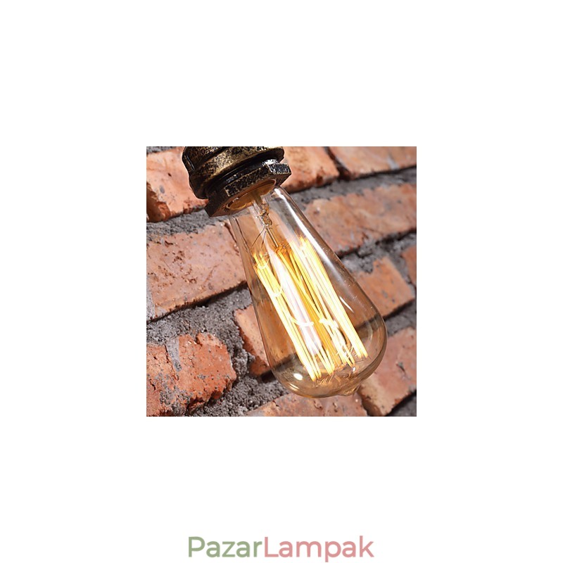 Loft hagyományos klasszikus fém falikarok