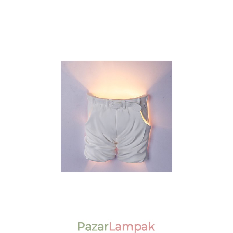 Kortárs és szerződéses kreatív gyerekszoba nadrágok gipsz fali lámpa lámpák