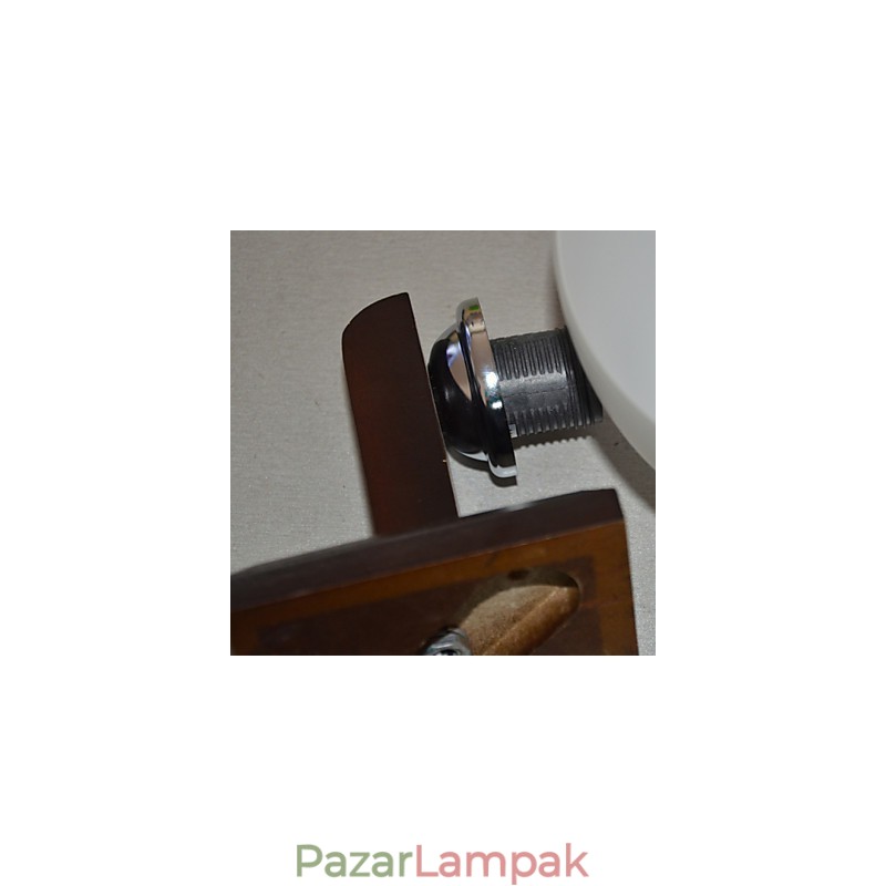 Tömör fa kreatív fali lámpa hálószoba Az ágy feje világít