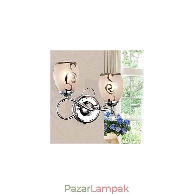 Falikarok Crystal Modern Contemporary Metal