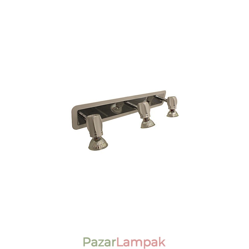 Modern króm fali lámpák fürdőszobai lámpák 3 lámpával