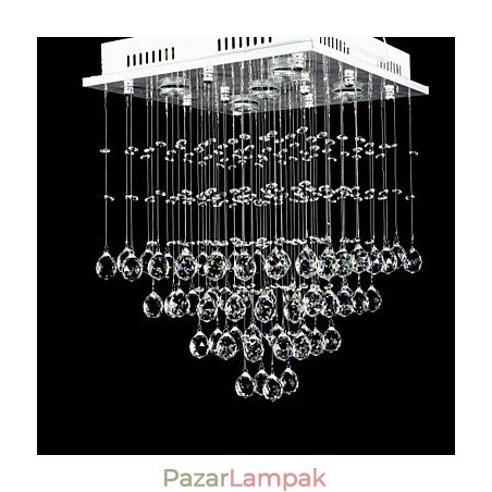 Modern kortárs kristályból galvanizált süllyesztett tartó Modern kortárs kristályból galvanizált süllyesztett tartó