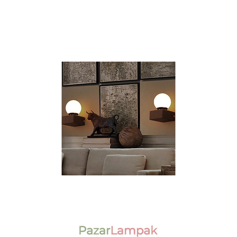 Ball Loft kreatív fali lámpa Kovácsoltvas fali lámpa ókori fények helyreállításával