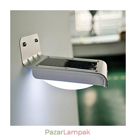 Hangérzékelő kültéri napenergiával működő fénylámpa Táj kerti fali kerítés Hangérzékelő kültéri napenergiával működő fénylámpa Táj kerti fali kerítés