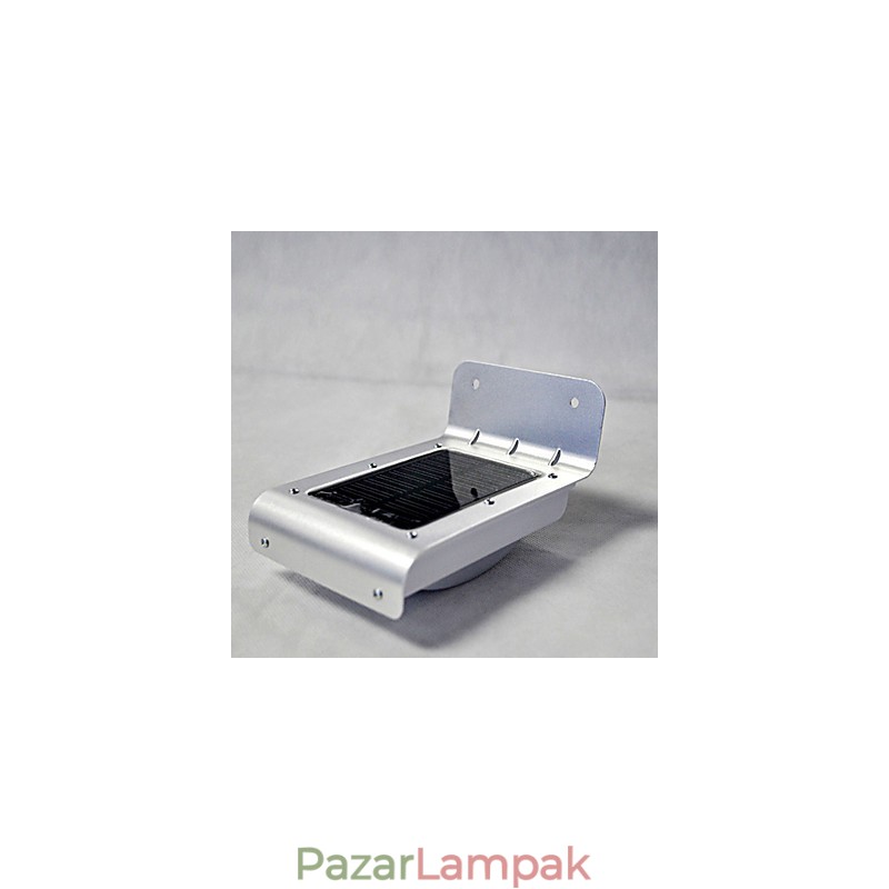 Hangérzékelő kültéri napenergiával működő fénylámpa Táj kerti fali kerítés