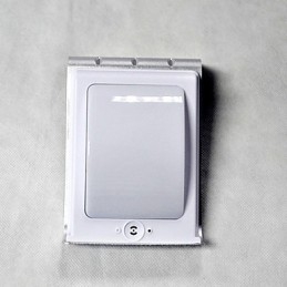Hangérzékelő kültéri napenergiával működő fénylámpa Táj kerti fali kerítés