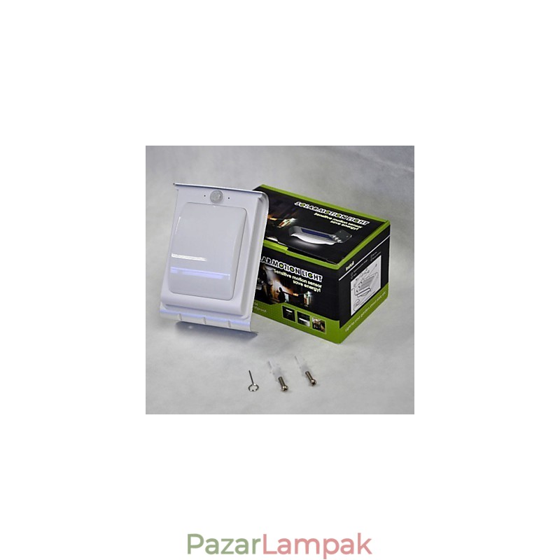 Hangérzékelő kültéri napenergiával működő fénylámpa Táj kerti fali kerítés