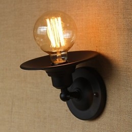Retro minimalista éjjeli folyosó lépcsők erkély dekoratív falikar