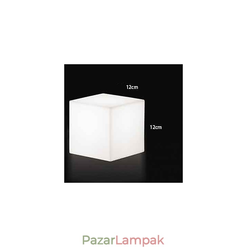 Karácsonyi Egy kocka kezdeti fali lámpa fényei