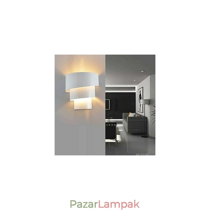 Kiváló minőségű, modern divattervezésű spirál fali lámpa Kreatív fali lámpa