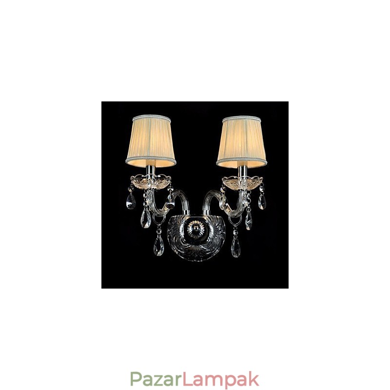 Kristály mini stílusú fali lámpák gyertya fali lámpák modern kortárs üveg