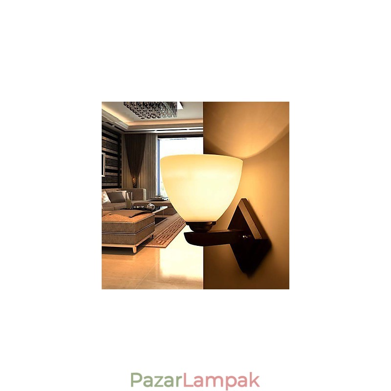 Fali lámpa Üveg Meleg Modern Fali Lámpa Egy Ágy Feje Világít