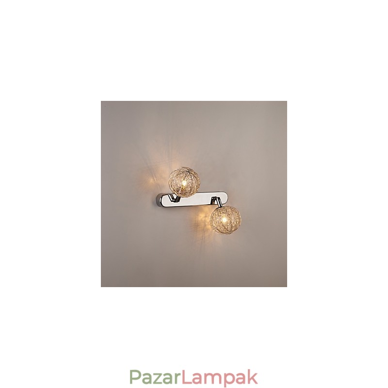 Mini stílusú, modern kortárs fém falikarok