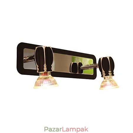 Modern fekete fali lámpák fürdőszobai lámpák 2 lámpával Modern fekete fali lámpák fürdőszobai lámpák 2 lámpával