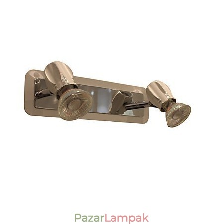 Modern króm fali lámpák fürdőszobai lámpák 2 lámpával Modern króm fali lámpák fürdőszobai lámpák 2 lámpával