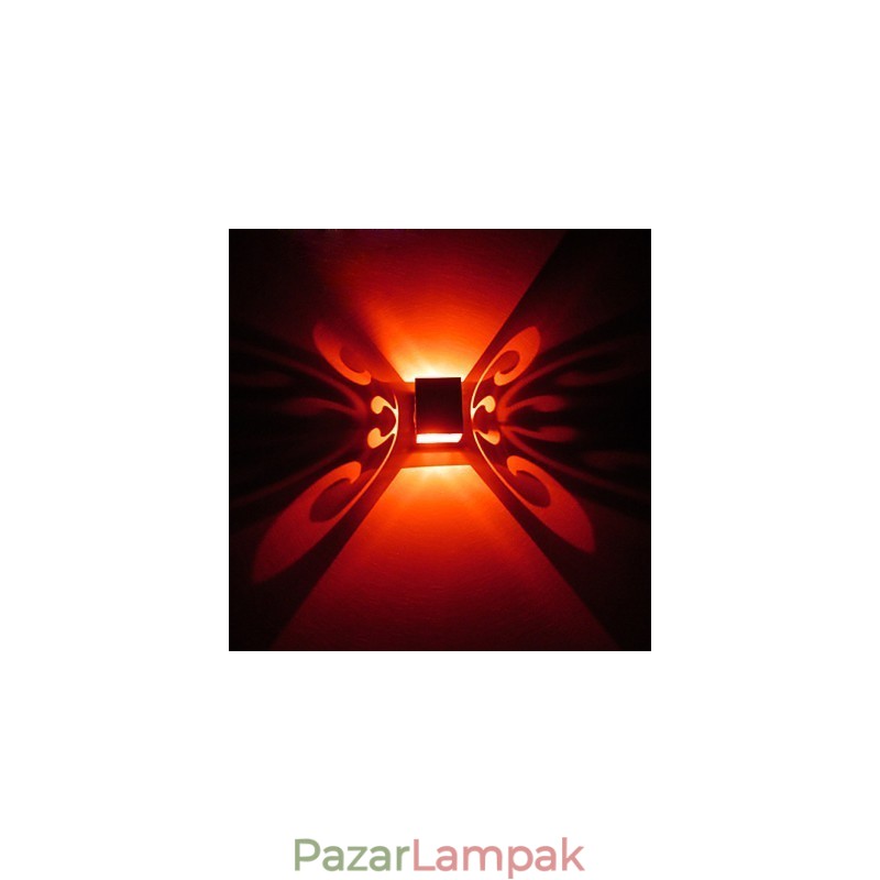 Kreatív pillangó lámpa fali lámpa