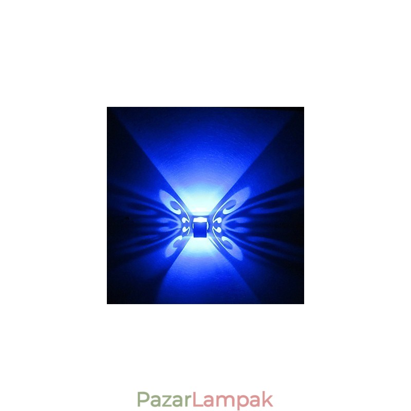 Kreatív pillangó lámpa fali lámpa