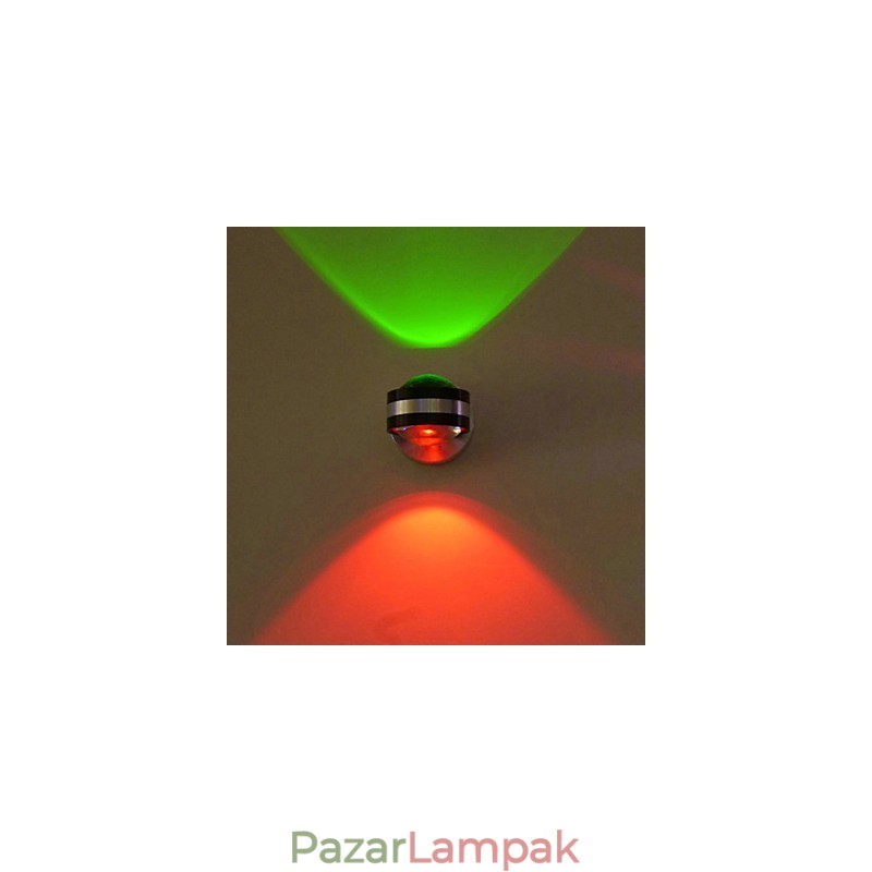 Lépcsőlámpák Kétoldalas alumínium fali lámpák Modern kortárs fém