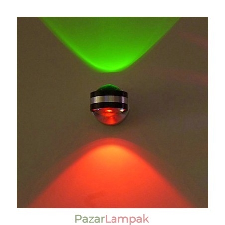 Lépcsőlámpák Kétoldalas alumínium fali lámpák Modern kortárs fém