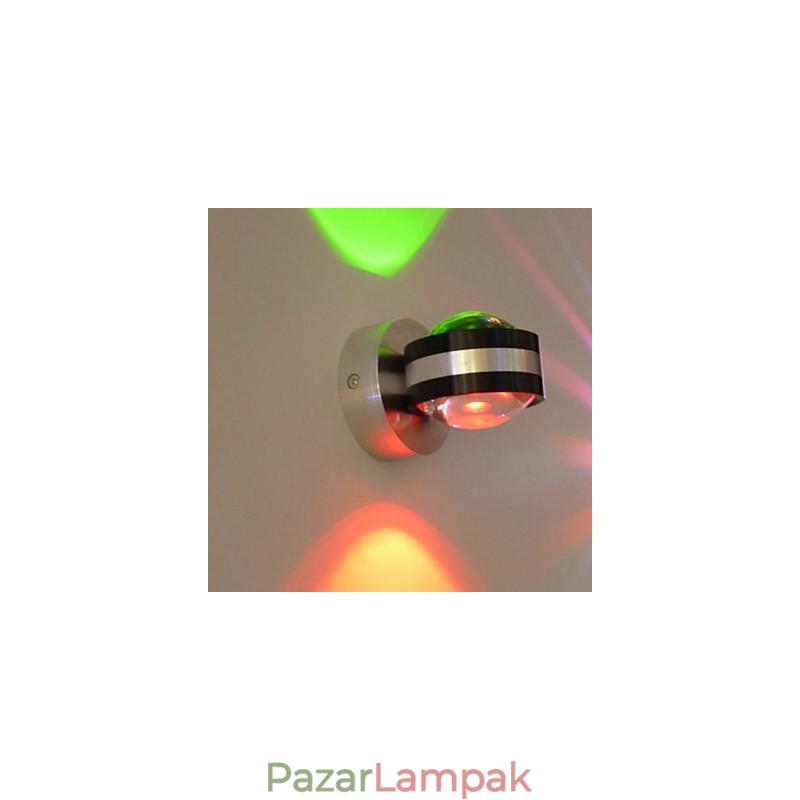 Lépcsőlámpák Kétoldalas alumínium fali lámpák Modern kortárs fém