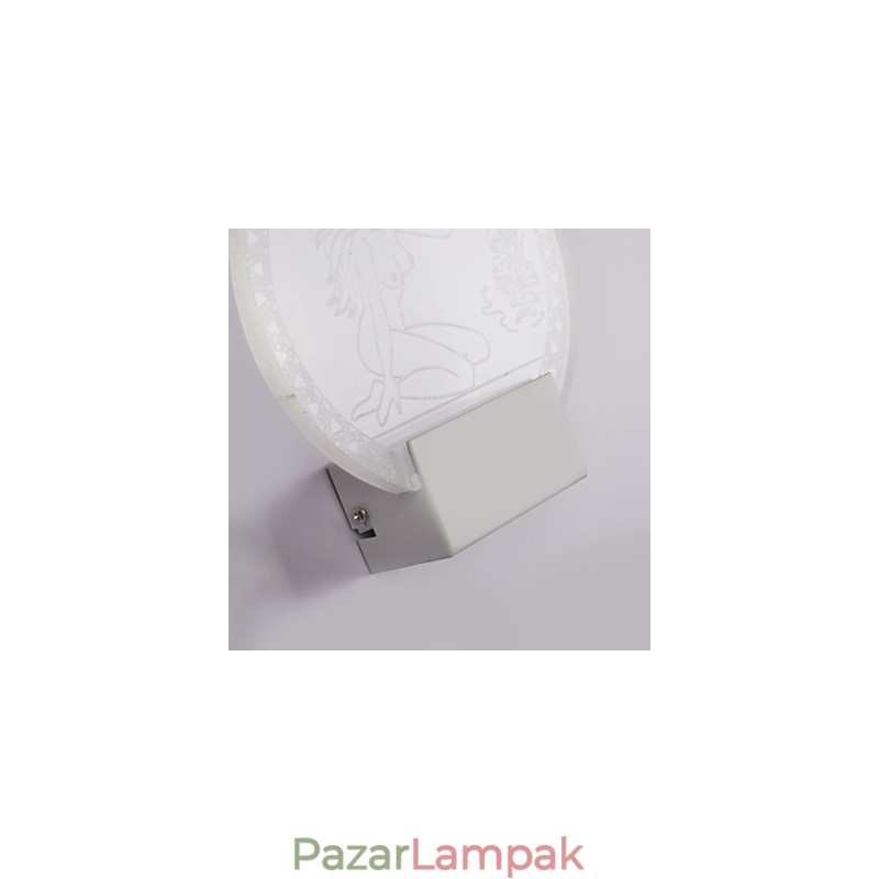Akril fali lámpa PVC lámpa fényforgács Modern kortárs fém 5W