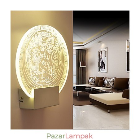 Fali lámpák PVC lámpa, modern kortárs fém Fali lámpák PVC lámpa, modern kortárs fém