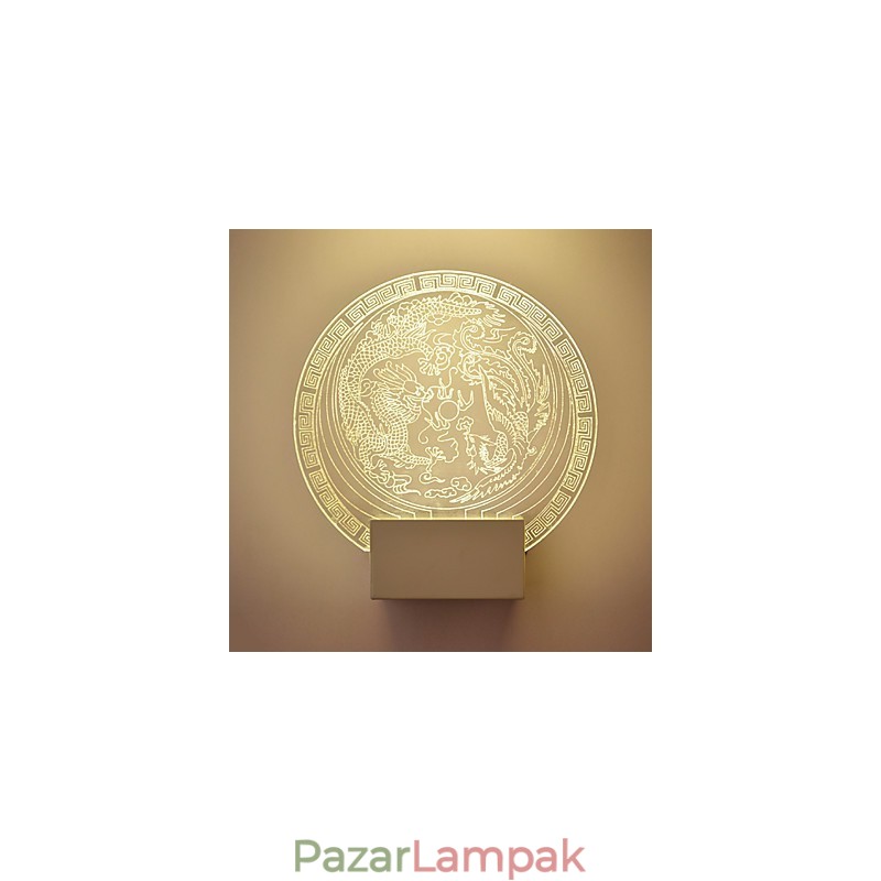 Fali lámpák PVC lámpa, modern kortárs fém