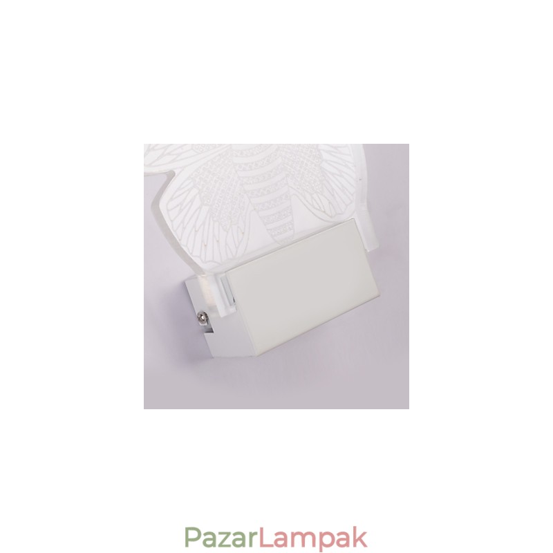 Akril fali lámpa PVC lámpa, modern kortárs fém