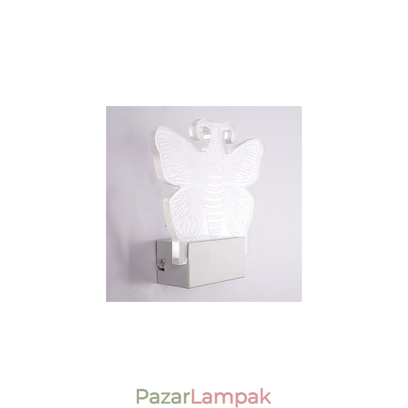 Akril fali lámpa PVC lámpa, modern kortárs fém