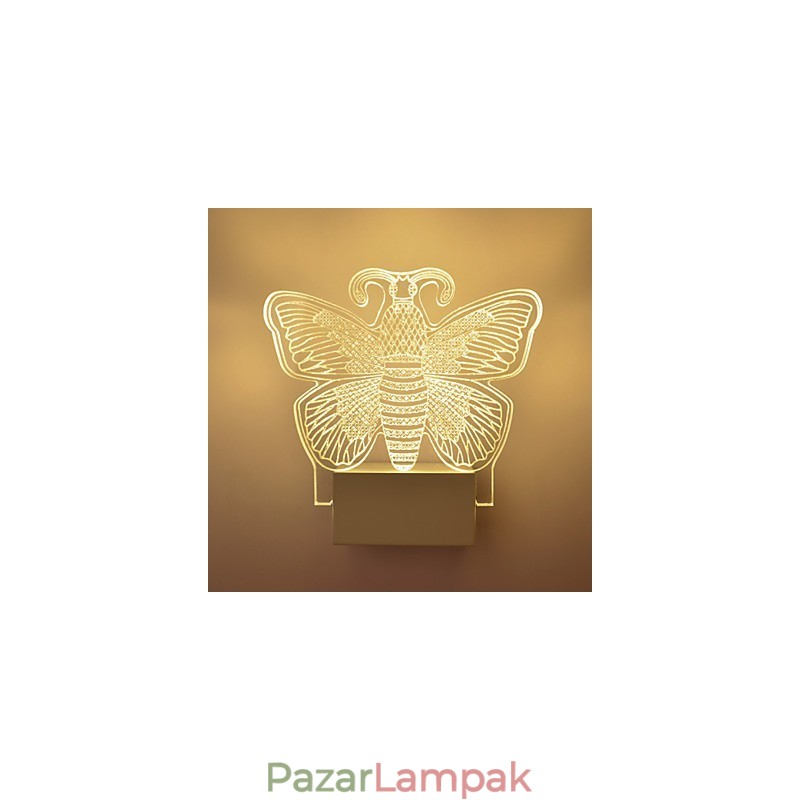 Akril fali lámpa PVC lámpa, modern kortárs fém