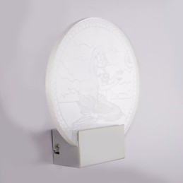 Akril fali lámpa PVC lámpa, modern kortárs fém
