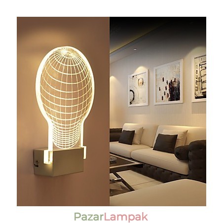 Akril fali lámpa PVC lámpa fényforgács modern kortárs fém Akril fali lámpa PVC lámpa fényforgács modern kortárs fém
