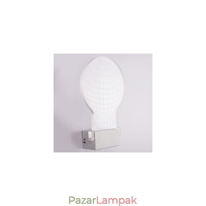 Akril fali lámpa PVC lámpa fényforgács modern kortárs fém