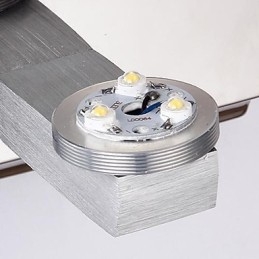 Mini fali lámpa 1Light Artistic rozsdamentes acél bevonat