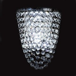Crystal süllyesztett fali lámpák Modern kortárs fém