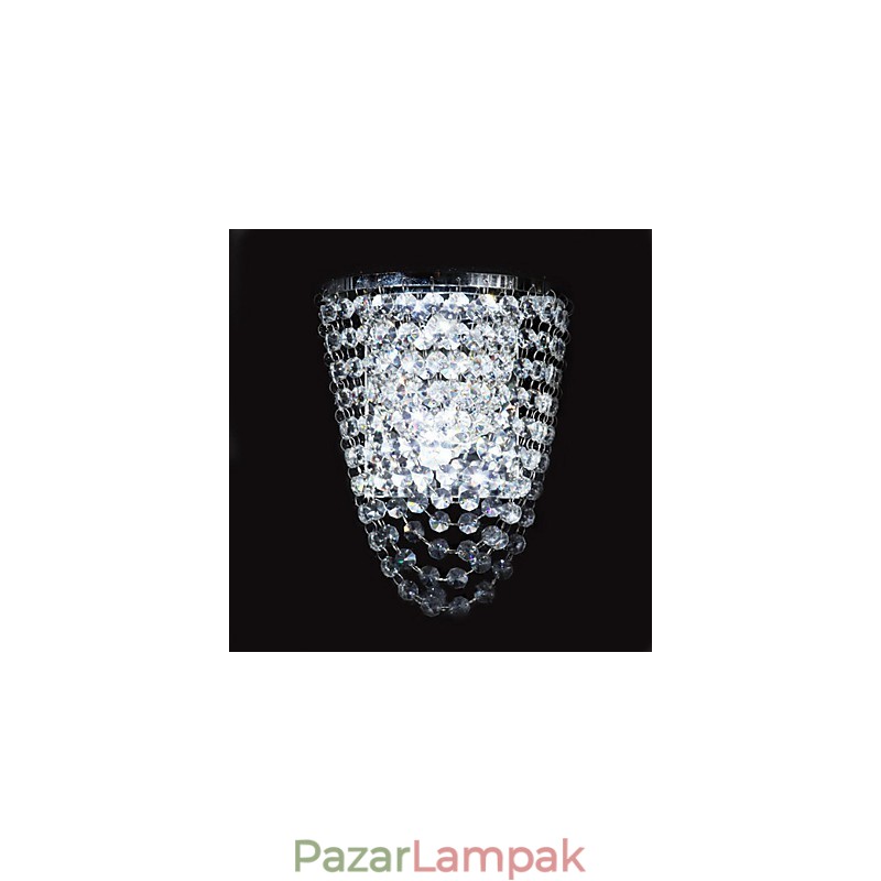 Crystal süllyesztett fali lámpák Modern kortárs fém