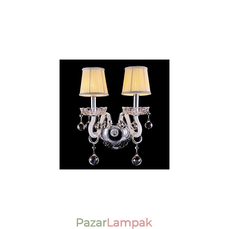 Kristály mini stílusú fali lámpák gyertya fali lámpák modern kortárs üveg