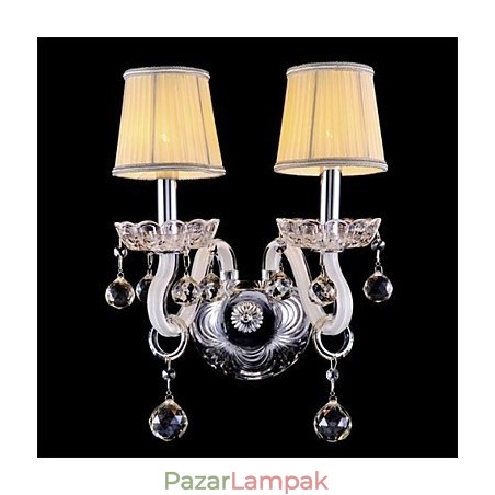 Kristály mini stílusú fali lámpák gyertya fali lámpák modern kortárs üveg Kristály mini stílusú fali lámpák gyertya fali lámpák modern kortárs üveg