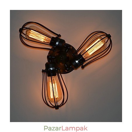 Mini stílusú fali lámpák Rusztikus Lodge fém Mini stílusú fali lámpák Rusztikus Lodge fém